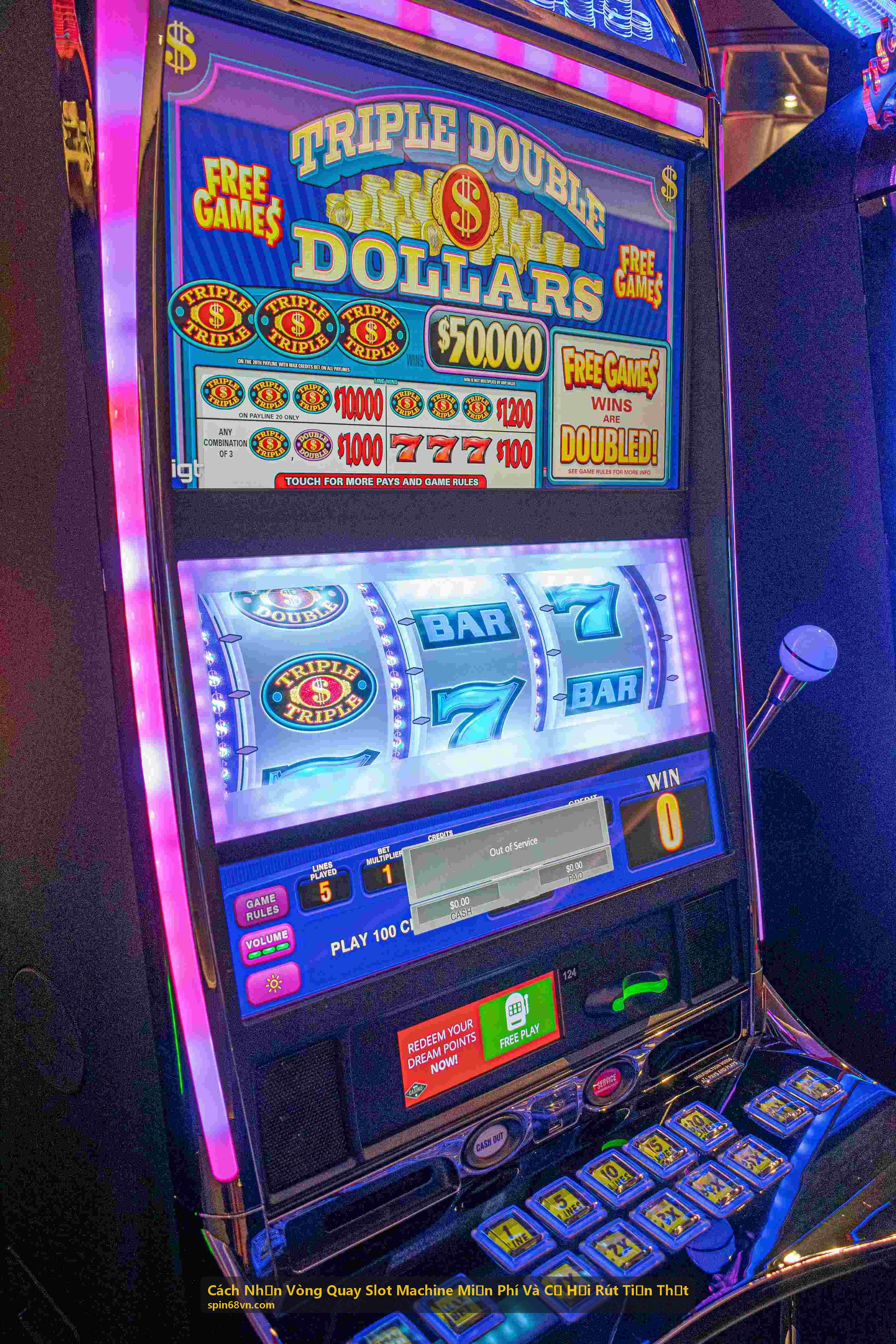 Cách Nhận Vòng Quay Slot Machine Miễn Phí Và Cơ Hội Rút Tiền Thật - Hướng dẫn nhận thưởng
